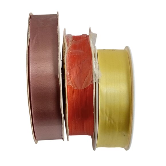 🎯 10 for $10 / 3 Rolls of Vintage Ribbon - Picture 7 of 8